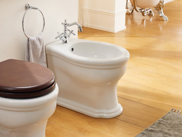 CASTELLANA - Floor mounted ceramic bidet by Scarabeo Ceramiche - view 2